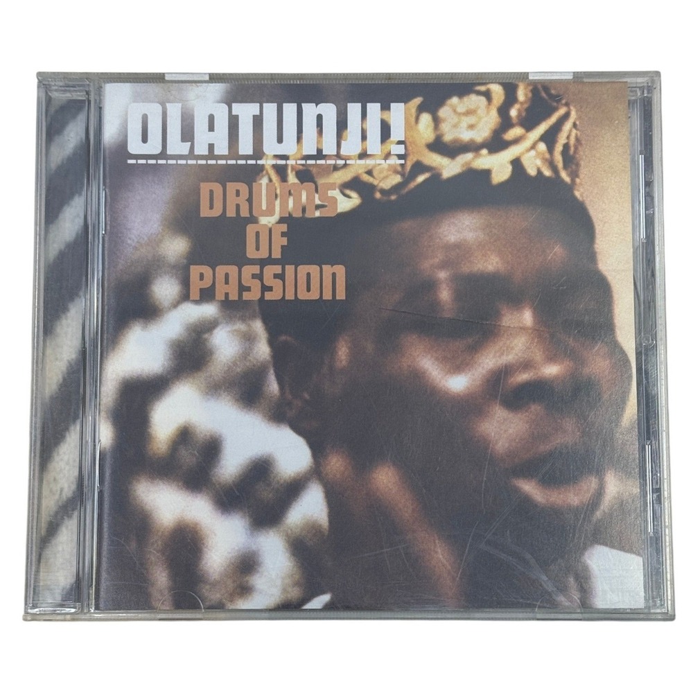 Olatunji Drums of Passion CD 2002 Columbia Legacy Reissue CK 66011 World Music